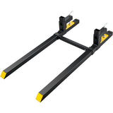 Darrahopens Audio & Video > Musical Instrument & Accessories > Musical Keyboards VEVOR Pallet Forks, 907 kg Tractor Bucket Forks, 1490 mm Total Length Clamp on Pallet Forks with Adjustable Stabilizer bar, Heavy Duty Pallet Forks for Tractor Attachments, Skid Steer, Loader Bucket