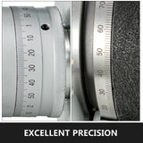 Darrahopens Audio & Video > Musical Instrument & Accessories > Musical Keyboards VEVOR Rotary Table 8Inch Horizontal Vertical HV8 Precision 3MT Milling Drilling Machine Vernier Reading Milling Drilling Boring