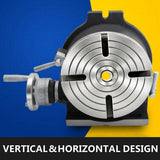 Darrahopens Audio & Video > Musical Instrument & Accessories > Musical Keyboards VEVOR Rotary Table 8Inch Horizontal Vertical HV8 Precision 3MT Milling Drilling Machine Vernier Reading Milling Drilling Boring