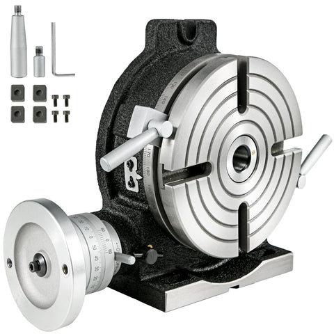Darrahopens Audio & Video > Musical Instrument & Accessories > Musical Keyboards VEVOR Rotary Table 8Inch Horizontal Vertical HV8 Precision 3MT Milling Drilling Machine Vernier Reading Milling Drilling Boring