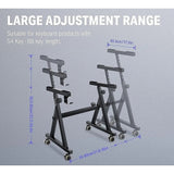 Darrahopens Audio & Video > Musical Instrument & Accessories > Musical Keyboards Z-style Keyboard Stand Heavy-Duty Piano Stand Portable