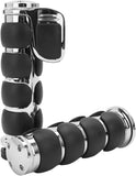 Darrahopens Audio & Video > Photography > Camera Accessories 2.5cm Motorcycle Handlebar Hand Grips w/Throttle Compatible Street Bike Dirt Bike Cruiser and Chopper (Sliver Flat Angle)