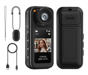 Darrahopens Audio & Video > Photography > Camera Accessories 2.7K HD Mini Action Camera, Portable Thumb Camera with 180° Rotating Lens, Black In Australia - Darrahopens