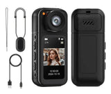 Darrahopens Audio & Video > Photography > Camera Accessories 2.7K HD Mini Action Camera, Portable Thumb Camera with 180° Rotating Lens, Black In Australia - Darrahopens