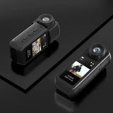 Darrahopens Audio & Video > Photography > Camera Accessories 2.7K HD Mini Action Camera, Portable Thumb Camera with 180° Rotating Lens, Black In Australia - Darrahopens