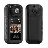 Darrahopens Audio & Video > Photography > Camera Accessories 2.7K HD Mini Action Camera with 180° Rotating Lens, Portable Design, 64GB TF Card Included