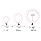 Darrahopens Audio & Video > Photography > Camera Accessories 26Cm Dimmable Led Ring Light With Tripod And Phone Clamp