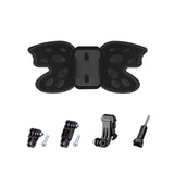 Darrahopens Audio & Video > Photography > Camera Accessories 3-Way Pivot Arm Butterfly Helmet Mount For Gopro Hero12