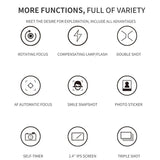 Darrahopens Audio & Video > Photography > Camera Accessories 32Mp Children'S Digital Sports Camera With 2.4 Screen - Mini Size