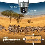 Darrahopens Audio & Video > Photography > Camera Accessories 4G Solar Trail Camera in Black with 2.5K Resolution and Live Monitoring In Australia - Darrahopens