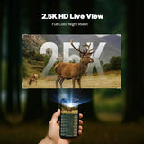 4G Solar Trail Camera in Black with 2.5K Resolution and Live Monitoring In Australia - Darrahopens