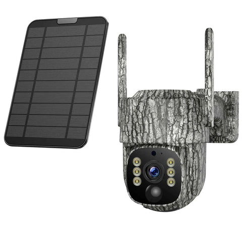 4G Solar Trail Camera in Black with 2.5K Resolution and Live Monitoring In Australia - Darrahopens