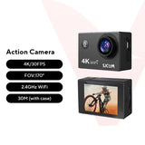 Darrahopens Audio & Video > Photography > Camera Accessories 4K Action Camera 30M Waterproof Sports Cam Balck