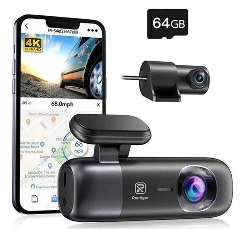 Darrahopens Audio & Video > Photography > Camera Accessories 4K Front and Rear Dash Camera with WiFi GPS and Free 64GB SD Card In Australia - Darrahopens