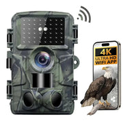Darrahopens Audio & Video > Photography > Camera Accessories 60MP 4K Green Trail Hunting Camera with WIFI Night Vision and IP66 Waterproof In Australia - Darrahopens
