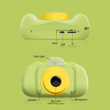 Darrahopens Audio & Video > Photography > Camera Accessories 8Mp Dual-Lens Children Camera With 2.4 Screen Supports 32Gb Tf Card