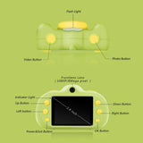 Darrahopens Audio & Video > Photography > Camera Accessories 8Mp Dual-Lens Children Camera With 2.4 Screen Supports 32Gb Tf Card