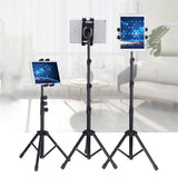 Darrahopens Audio & Video > Photography > Camera Accessories Adjustable 4.7-12.9" Stable Tripod Floor Stand Lazy Tablet Mount Holder for iPad