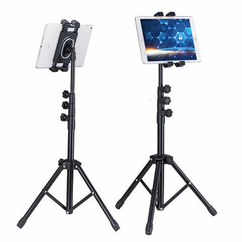 Darrahopens Audio & Video > Photography > Camera Accessories Adjustable 4.7-12.9" Stable Tripod Floor Stand Lazy Tablet Mount Holder for iPad