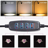 Darrahopens Audio & Video > Photography > Camera Accessories Adjustable Double-Head Led Jewelry Table Lamp For Live Photos