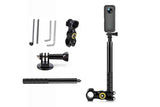 Darrahopens Audio & Video > Photography > Camera Accessories Bike Motorcycle Handlebar Camera Mount with Extendable Pole for GoPro Insta360 X3 Action Cameras