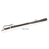 Darrahopens Audio & Video > Photography > Camera Accessories Brown Adjustable Genuine Leather Camera Strap - Crossbody Shoulder Sling for DSLR/SLR(The camera is a prop and is not included)