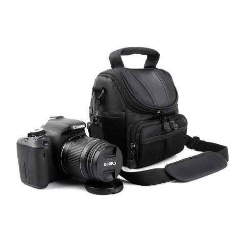 Darrahopens Audio & Video > Photography > Camera Accessories Camera Bag Medium Size Soft Padded Compatible with Nikon Canon Sony Pentax Olympus Panasonic Samsung