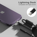 Darrahopens Audio & Video > Photography > Camera Accessories Endoscope For Iphone, Inspection Camera With 7.9Mm Lens For Iphone&Ipad, 5M Semi-Rigid Cable Borescope Ip68 Waterproof,