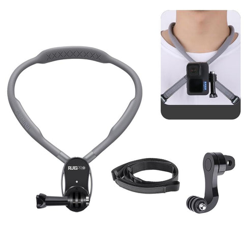 Darrahopens Audio & Video > Photography > Camera Accessories Flexible Neck Mount For Pov Viewing With Strap
