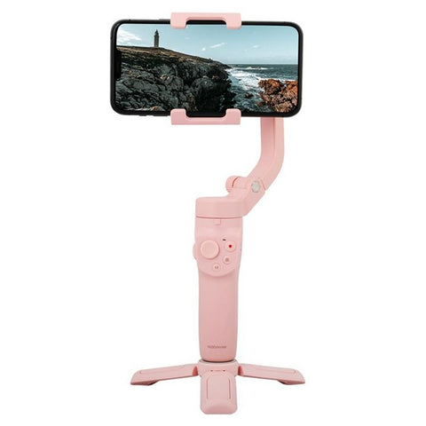Darrahopens Audio & Video > Photography > Camera Accessories Foldable Vlog Pocket 2 Handheld Stabilizer - Three-Axis Gimbal Pink