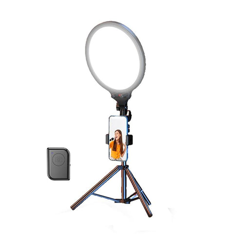 Darrahopens Audio & Video > Photography > Camera Accessories Full-Screen Selfie Ring Light Tripod Set For Live Stream - 210Cm Height