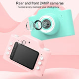 Darrahopens Audio & Video > Photography > Camera Accessories Fun Cartoon Digital Camera For Kids - 24Mp Wifi Educational Toys