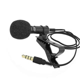 Darrahopens Audio & Video > Photography > Camera Accessories Hridz 3.5mm Clip-on Lapel Lavalier Microphone for Mobile Phone