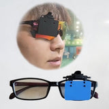 Darrahopens Audio & Video > Photography > Camera Accessories ISSF Flip-Up Eyeshield Sport Shooting Eye Shield Aim Blocker Targeting Sight Cover Blinding - Pink-Horizontal 4x3cm