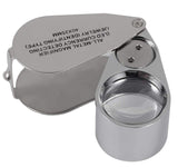 Darrahopens Audio & Video > Photography > Camera Accessories LED UV Jewelers Loupe 40X Magnification Foldable Metal