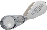 Darrahopens Audio & Video > Photography > Camera Accessories LED UV Jewelers Loupe 40X Magnification Foldable Metal