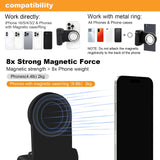 Darrahopens Audio & Video > Photography > Camera Accessories Magnetic Phone Camera Grip with Fill Light & Remote: Stable Shooting Holder for iPhone/Android – Ideal for Vlog, Selfie & Photography