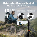 Darrahopens Audio & Video > Photography > Camera Accessories Magnetic Phone Camera Grip with Fill Light & Remote: Stable Shooting Holder for iPhone/Android – Ideal for Vlog, Selfie & Photography