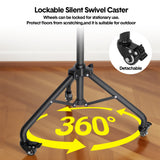 Darrahopens Audio & Video > Photography > Camera Accessories Mobile Laptop Tripod Stand 11-16 Inch on Wheels 82-170cm Height Adjustable Projector Stand Portable Stand with Gooseneck Phone Holder for Home Office