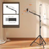 Darrahopens Audio & Video > Photography > Camera Accessories **Multi-Angle Flexible Shooting Stand: Your All-in-One Portable Assistant for Stable HD Live Streaming and Content Creation**