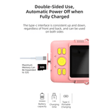 Darrahopens Audio & Video > Photography > Camera Accessories Pink ABS-681 Portable Kids Mini Digital Polaroid with 32GB Card,  3 Rolls Printing Paper & 6 Color Pens - Instant Print Thermal Photo Printer for DIY Fun