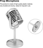 Darrahopens Audio & Video > Photography > Camera Accessories Plastic Fake Microphone Prop - Realistic Mic for Filming or Party Use