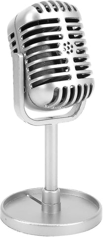 Darrahopens Audio & Video > Photography > Camera Accessories Plastic Fake Microphone Prop - Realistic Mic for Filming or Party Use