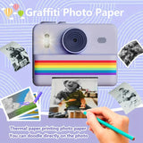 Darrahopens Audio & Video > Photography > Camera Accessories Portable Photo Printer Camera with Rechargeable Battery