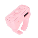 Darrahopens Audio & Video > Photography > Camera Accessories Ring Remote Control, Camera Shutter Remote, Wireless Bluetooth Scrolling Ring  Remote Shutter Control for Phone Camera pink