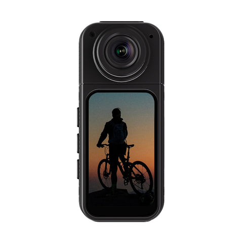 Darrahopens Audio & Video > Photography > Camera Accessories Thumb-Sized 2.7K Camera with 180 Rotatable Lens & Magnet Mount - Capture Your World Hands-Free(black+128G)