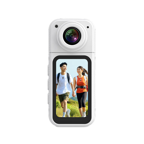 Darrahopens Audio & Video > Photography > Camera Accessories Thumb-Sized 2.7K Camera with 180 Rotatable Lens & Magnet Mount - Capture Your World Hands-Free(white+64G)