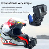 Darrahopens Audio & Video > Photography > Camera Accessories Universal Motorcycle Helmet Mount For Gopro Dji And Sjcam Cameras