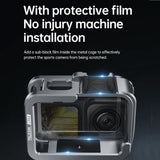 Darrahopens Audio & Video > Photography > Camera Accessories Vertical Shooting Set For Gopro Hero11 / 10 / 9 With Aluminium Alloy Frame