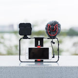 Darrahopens Audio & Video > Photography > Camera Accessories Vlogging Video Rig With Mic & Fill Light For Smartphone